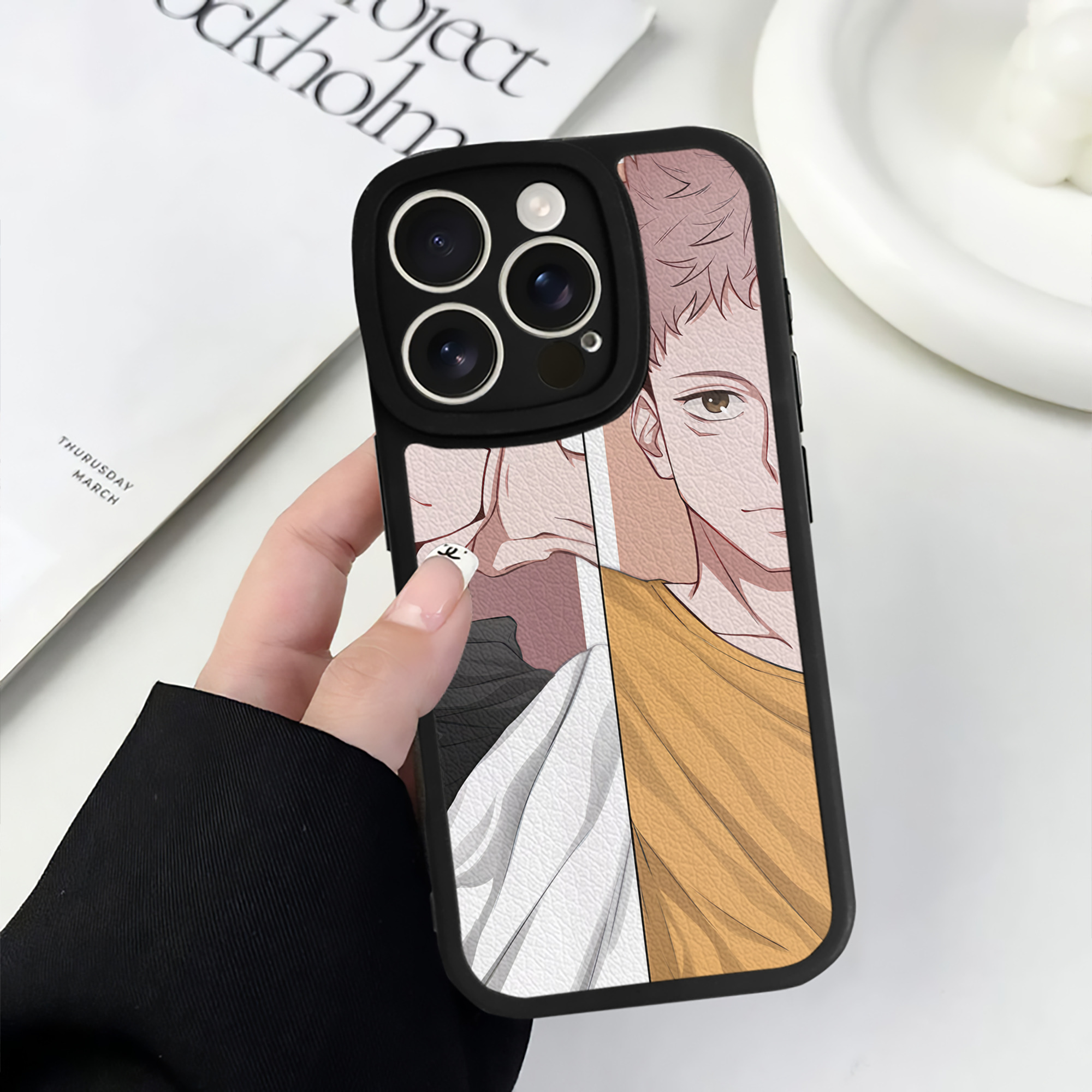 （画像用） SPY×FAMILY间谍家家酒 【iPhone 16シリーズ対応】シリコンスマホケース（レザー調） 材質：シリコン